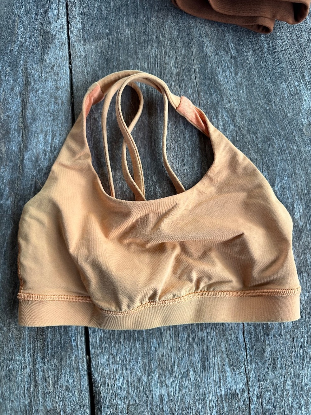 Lululemon Athletic Bra In Orange, Size 2